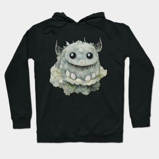 Cute grey monster Hoodie